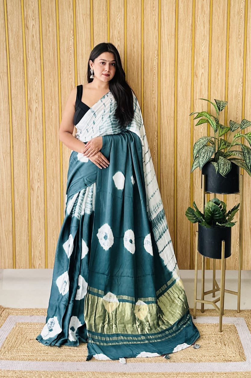 Modal Silk Saree - Image 4