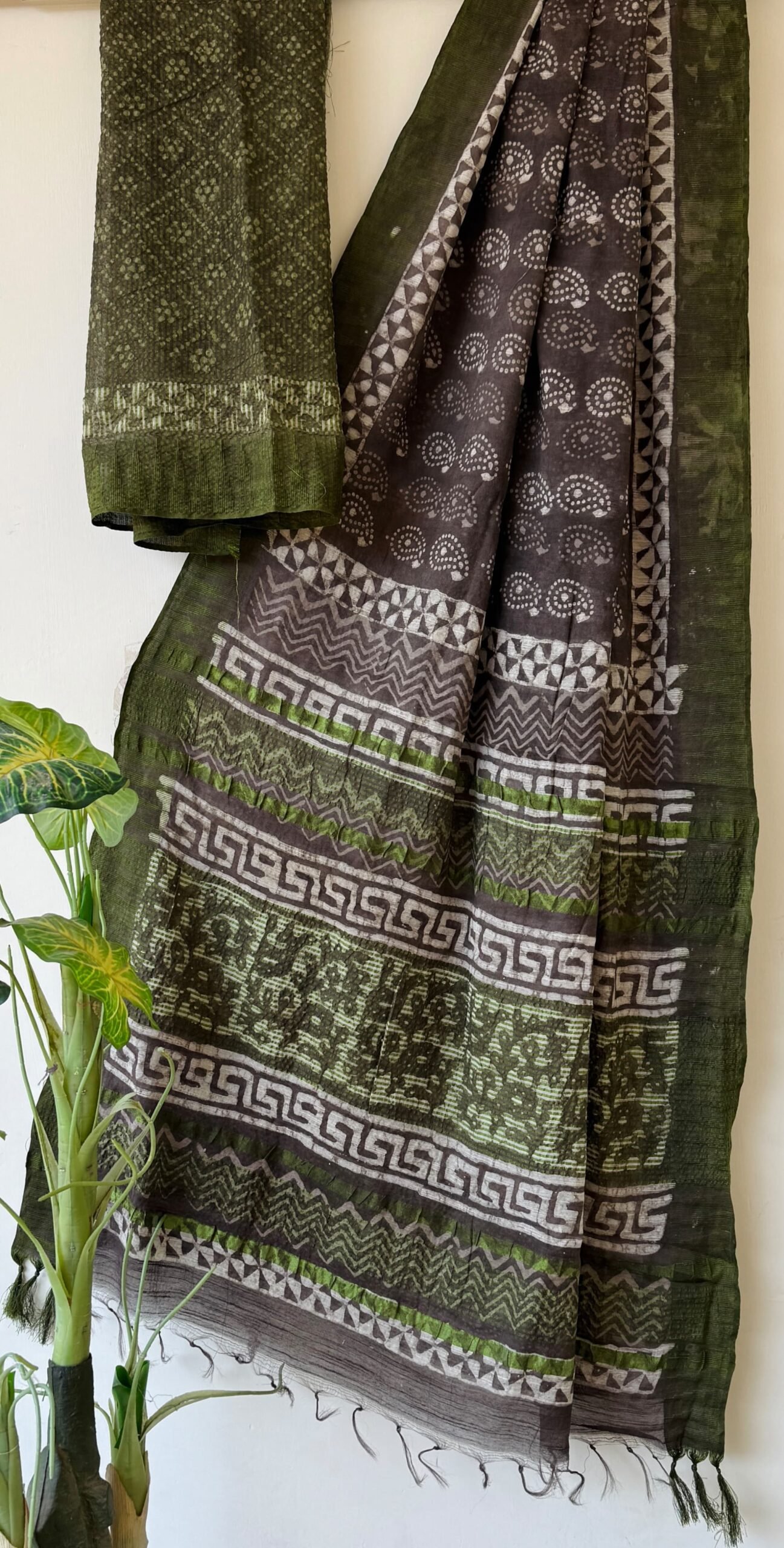 Temple Border Cotton Silk - Image 3