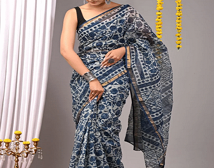 how to style a saree